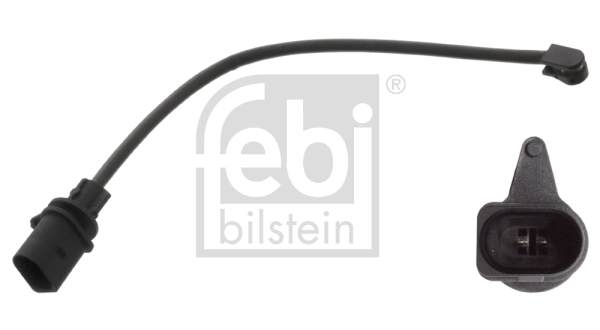 Warning Contact, brake pad wear